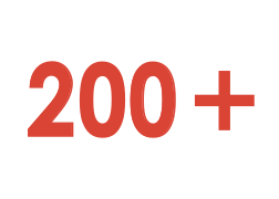 200+成功案例图标